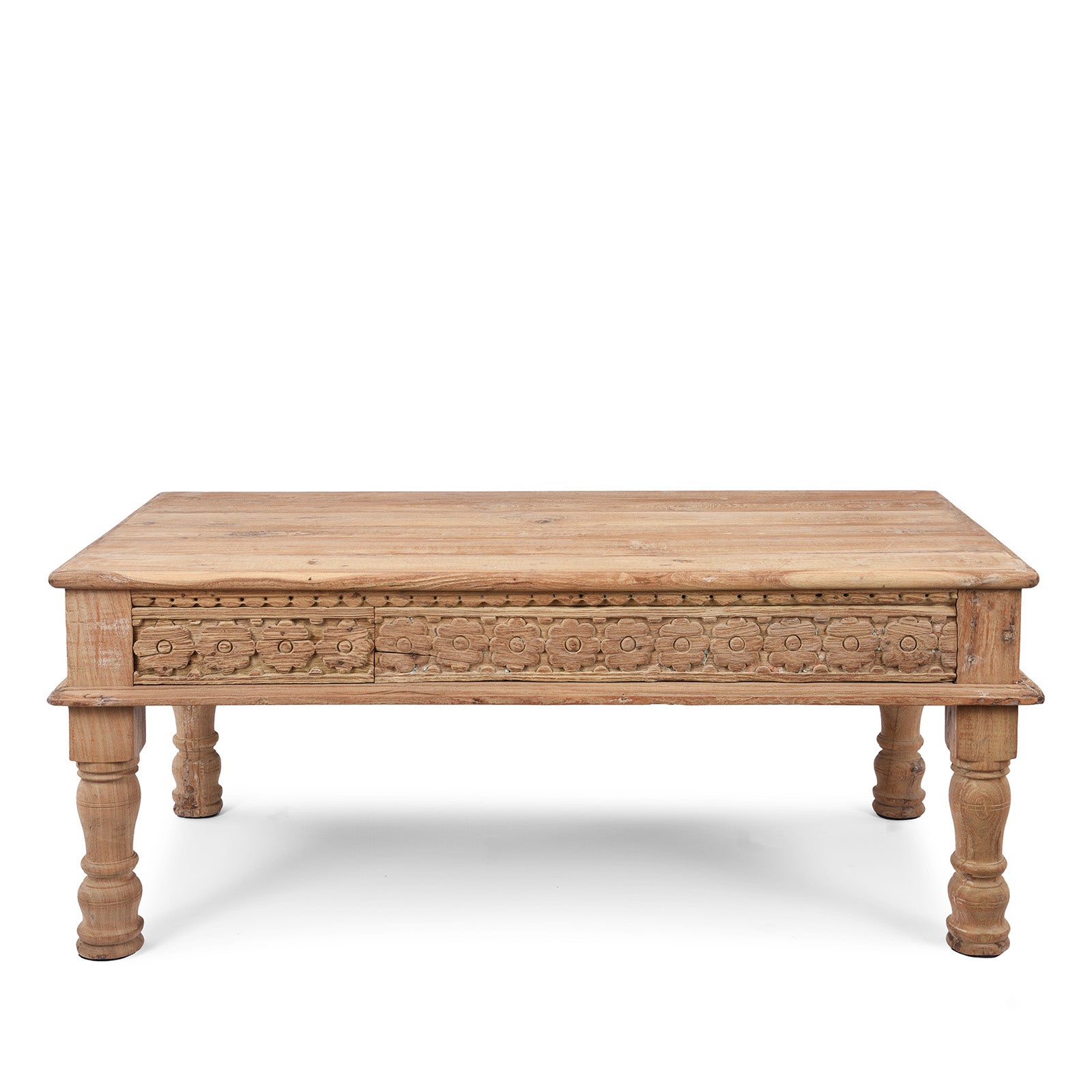Reclaimed Indian Teak Takhat Cofee Table | Indigo Antiques