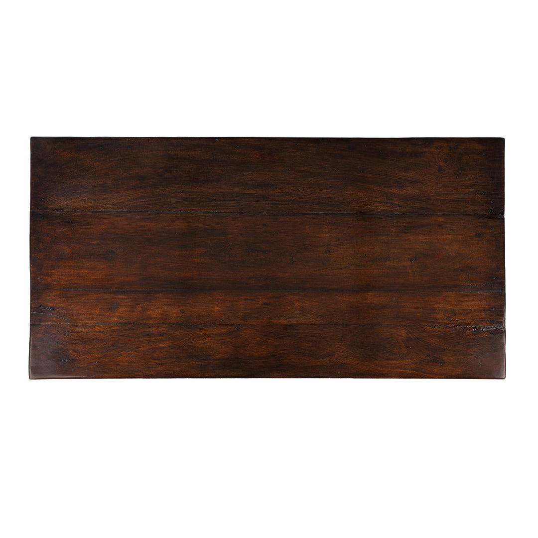 Top Down View Of Antique Indian Takhat Coffee Table | Indigo Antiques