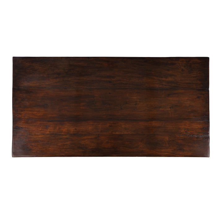 Top Down View Of Antique Indian Takhat Coffee Table | Indigo Antiques