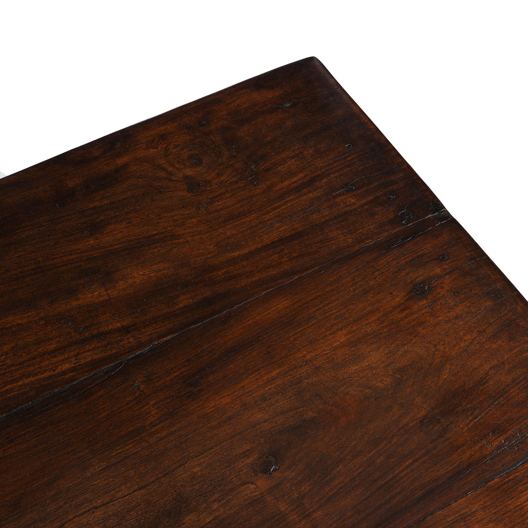 Surface Detail From Antique Indian Takhat Coffee Table | Indigo Antiques