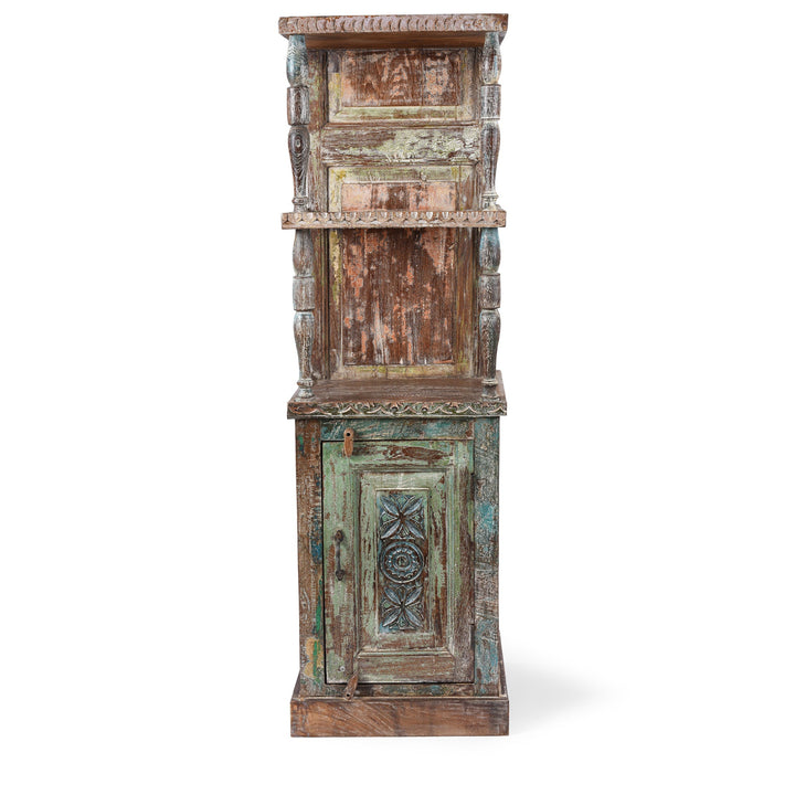 Reclaimed Teak Wood Bookshelf | Indigo Antiques