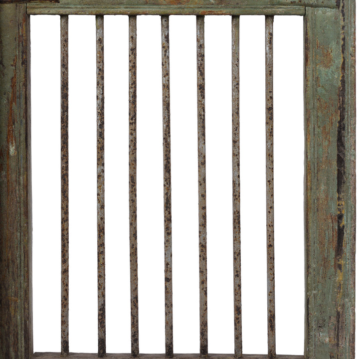 Bars Detail From Antique Indian Dog Gate