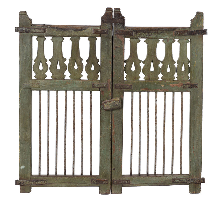 Back Of Antique Indian Dog Gate