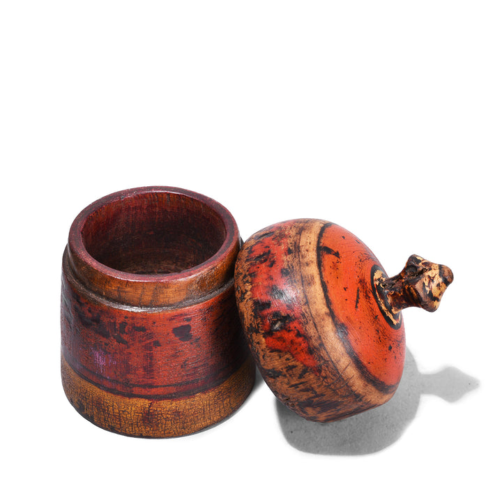 Antique Teak Tika Boxes From Banswara Rajasthan