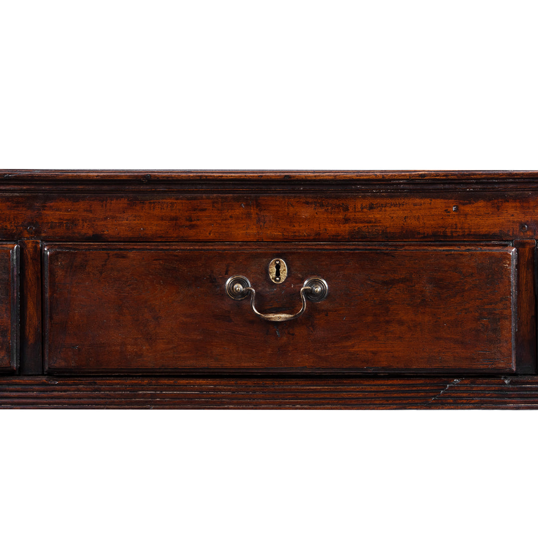 Drawer Detail From Bohra Takhat From Gujarat With Turned Lacquered Legs And Three Drawers 19th Century