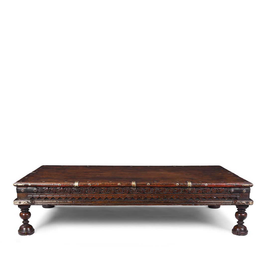 Antique Indian Takhat Coffee Table From Rajasthan | Indigo Antiques