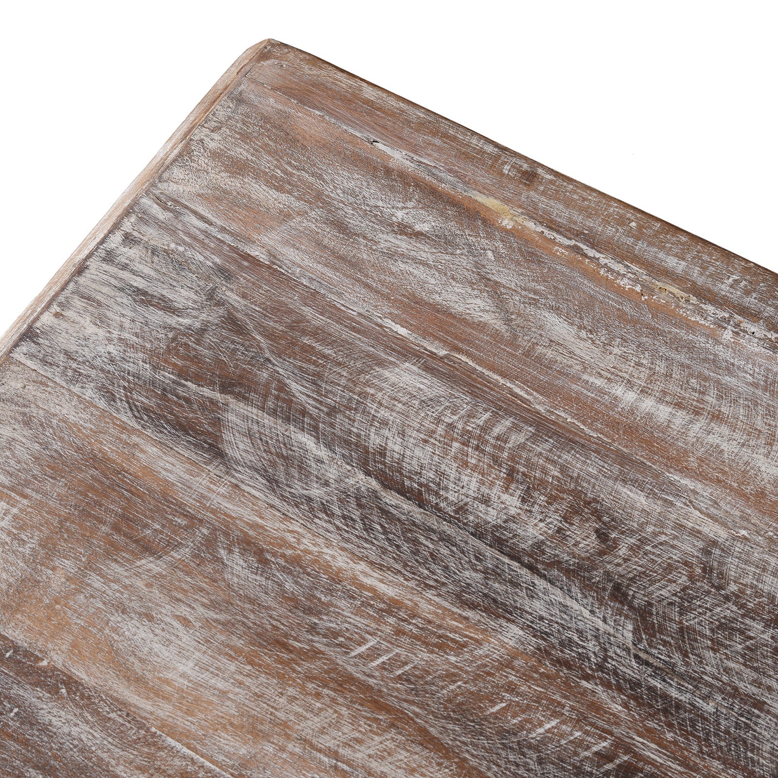 Surface Detail From Carved Chest Of 10 Drawers Made From Reclaimed Teak | Indigo Antiques