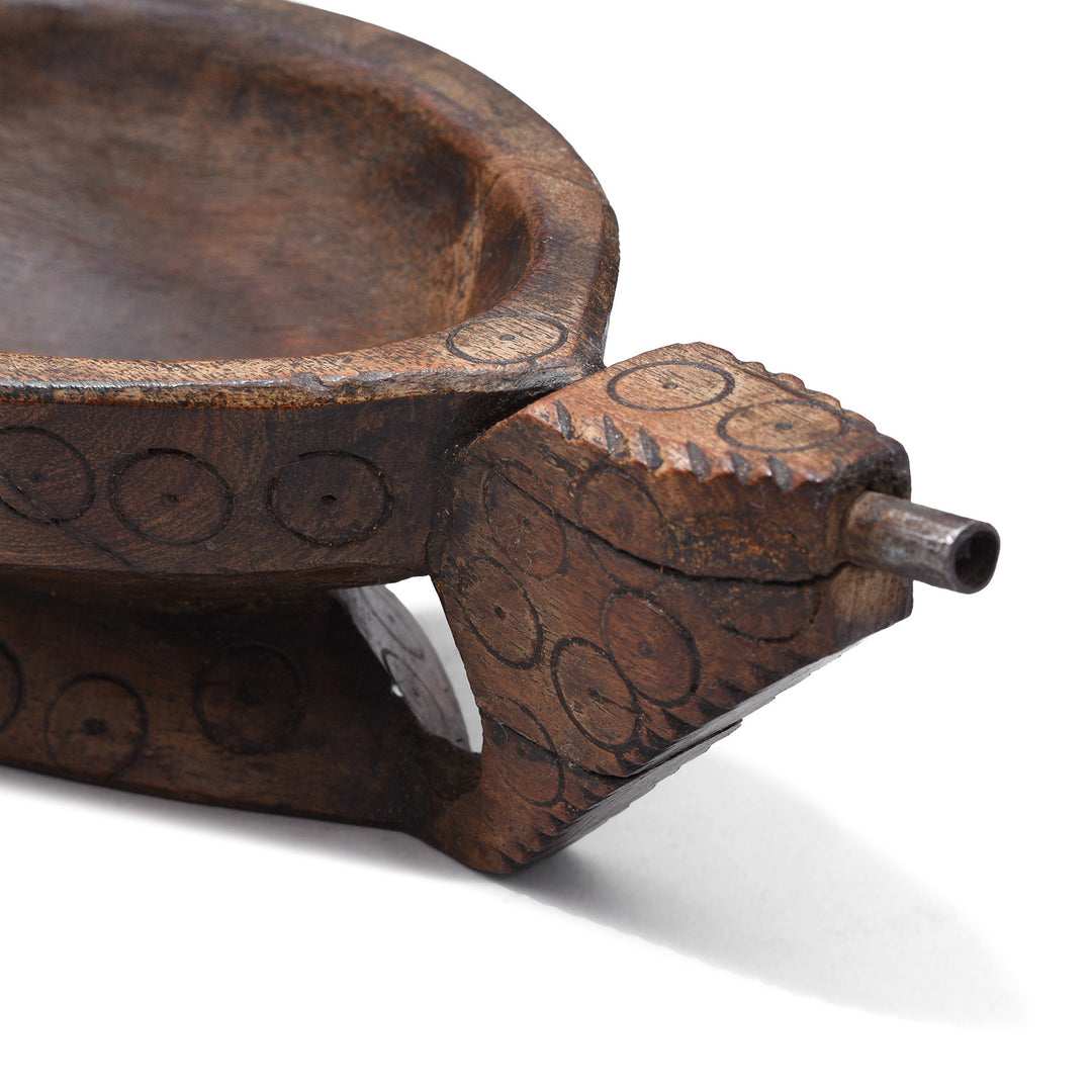 Detail From Option 2 Antique Indian Opium Grinder (Kharal) From Rajasthan | INDIGO ANTIQUES