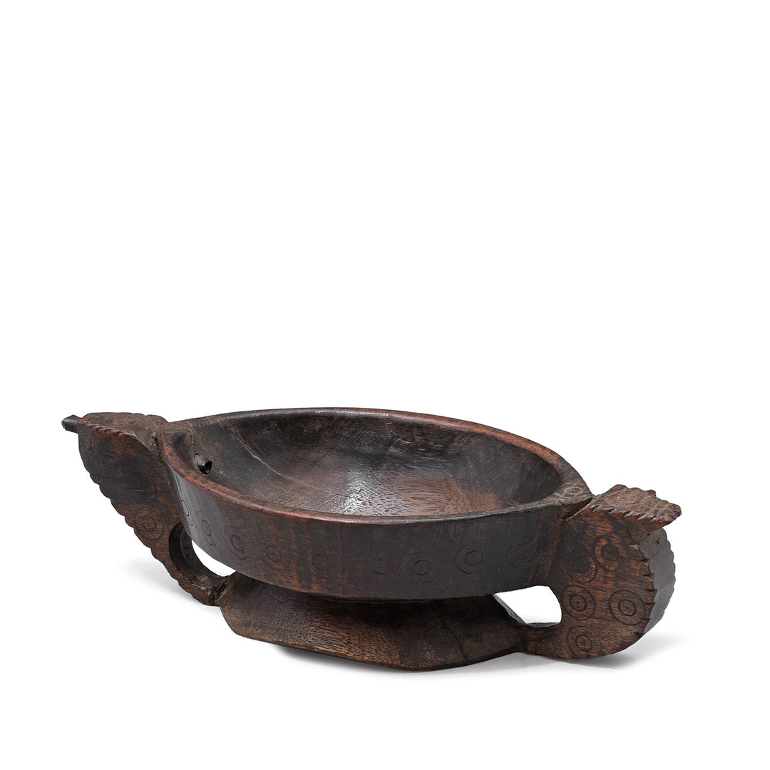 Option 1 Carved Roheda Kharal - Opium Grinder | indigo Antiques