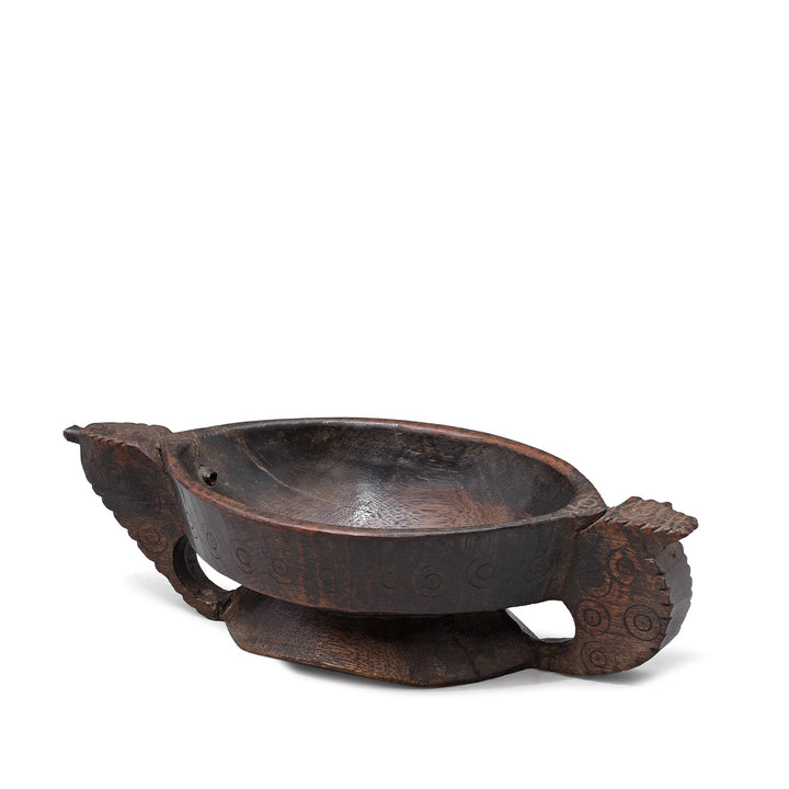 Option 1 Carved Roheda Kharal - Opium Grinder | indigo Antiques