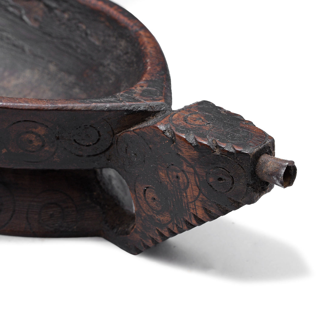 Detail From Option 3 Antique Indian Opium Grinder (Kharal) From Rajasthan | INDIGO ANTIQUES