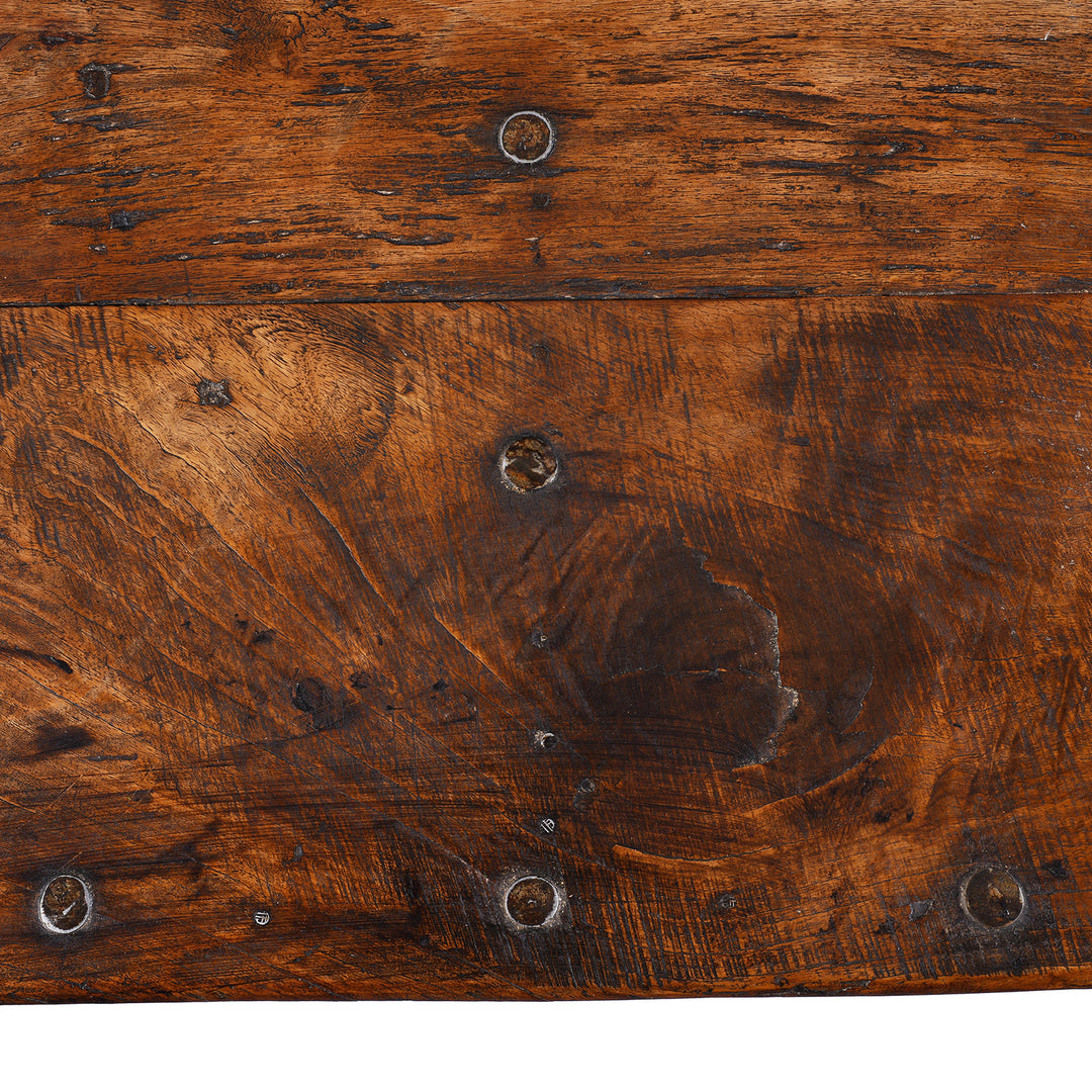 Detail From Antique Indian Takhat Coffee Table From Rajasthan  | Indigo Antiques