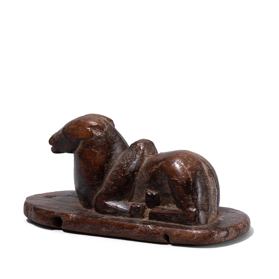 Rear View Of Antique Indian Nandi Bull