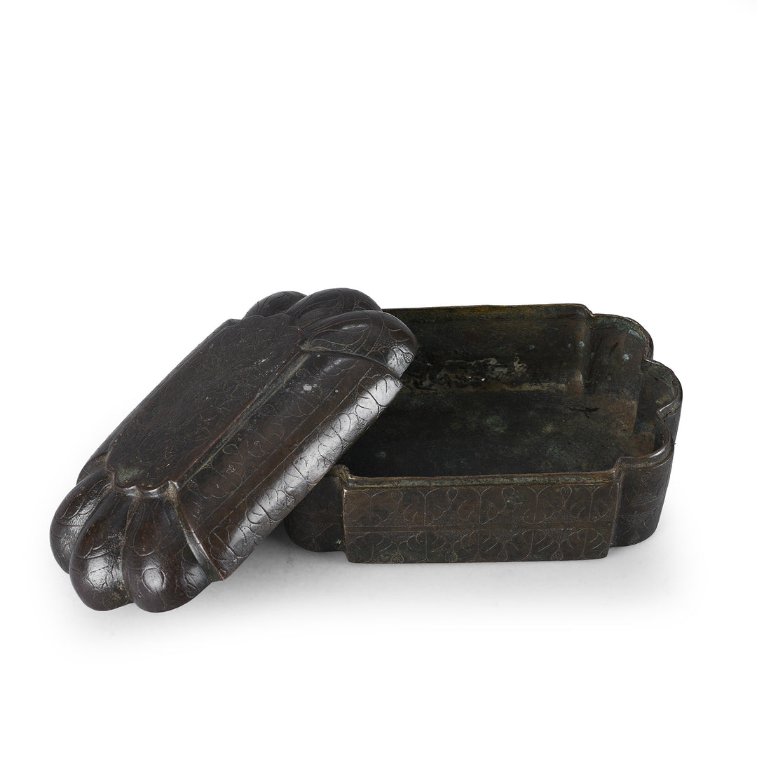Antique Indian Bronze Paan Box