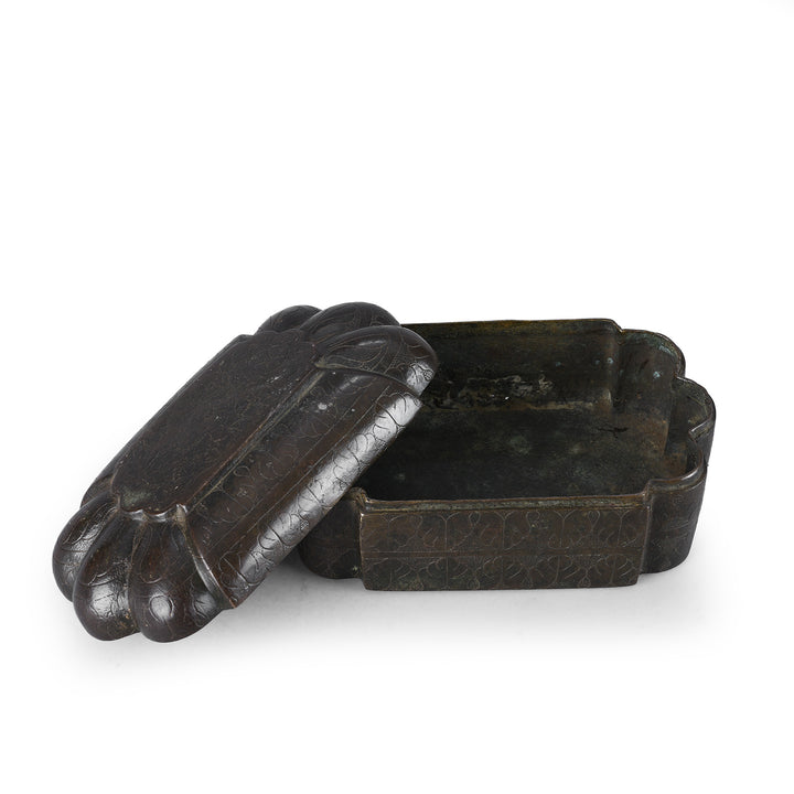 Antique Indian Bronze Paan Box