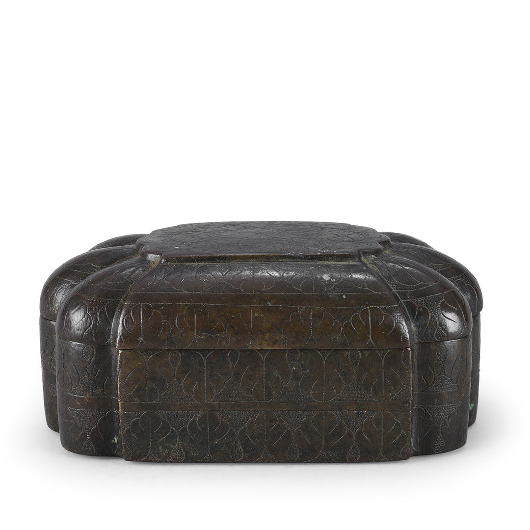Antique Indian Bronze Paan Box