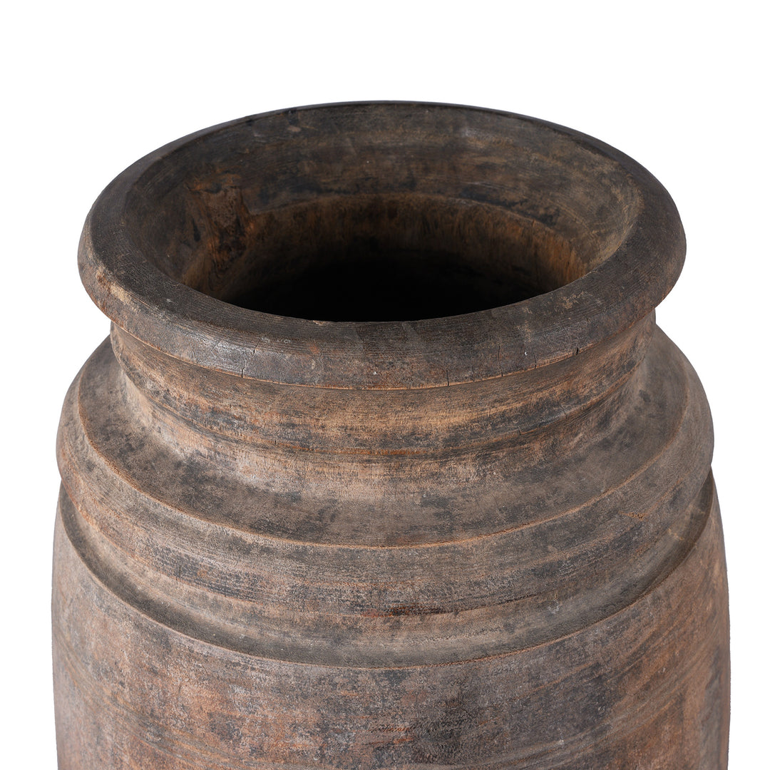 Option 2 Old Wooden Milk Pots From Himachal Pradesh | Indigo Antiques