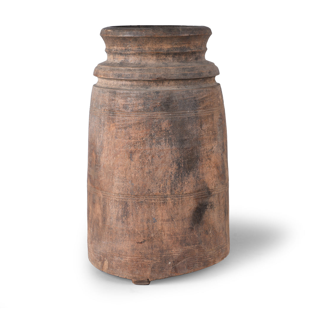 Option 2 Old Wooden Milk Pots From Himachal Pradesh | Indigo Antiques