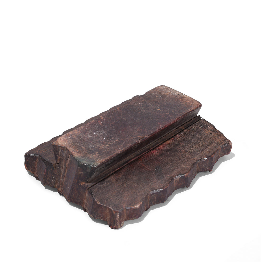 Old Floral Textile Printing Block From Jaipur | INDIGO ANTIQUES
