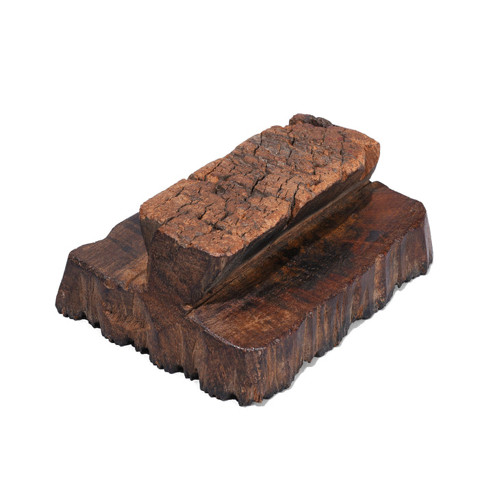 Underside Of Old Floral Textile Printing Block