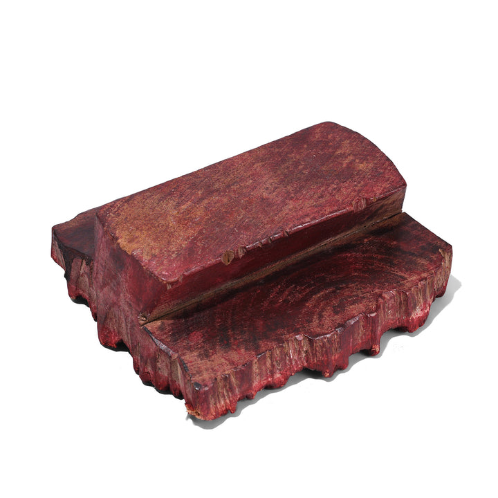 Underside Of Old Paisley Textile Printing Block