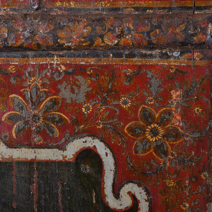 Artwork From Exceptional Indian Double Sided Painted Doors | Indigo Antiques