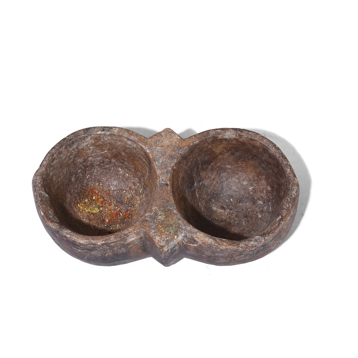 Vintage Indian Stone Masala Bowls 