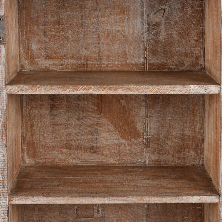 Interior Detail From Reclaimed Indian Carved Wall Cabinet | Indigo Antiques