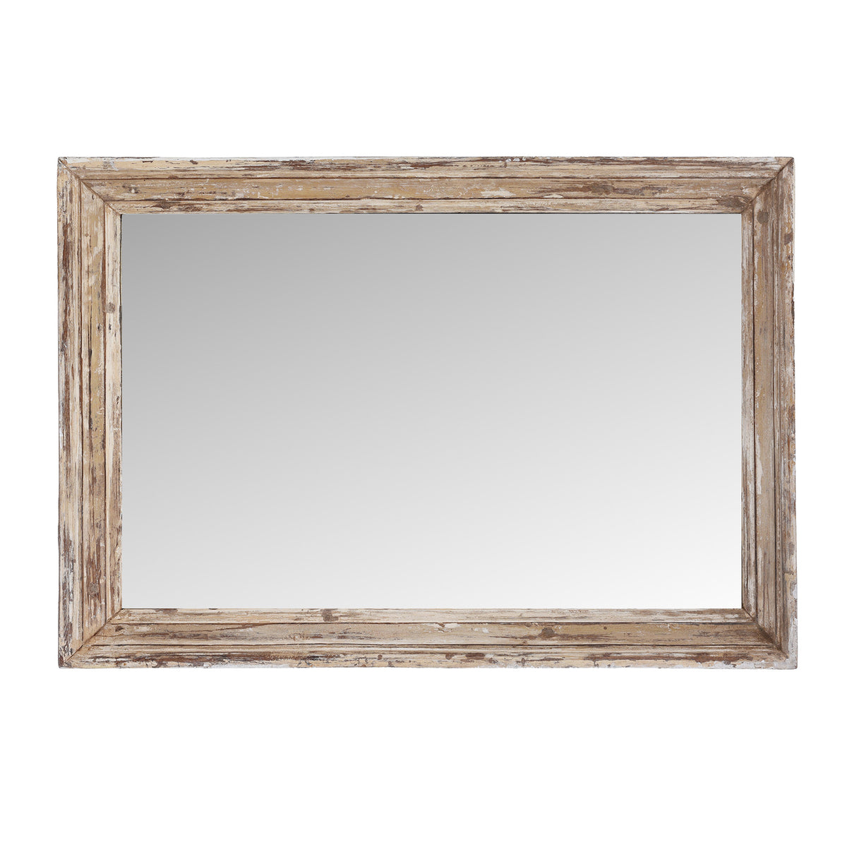 Mirror Made From Old Architectural Teak | Indigo Antiques