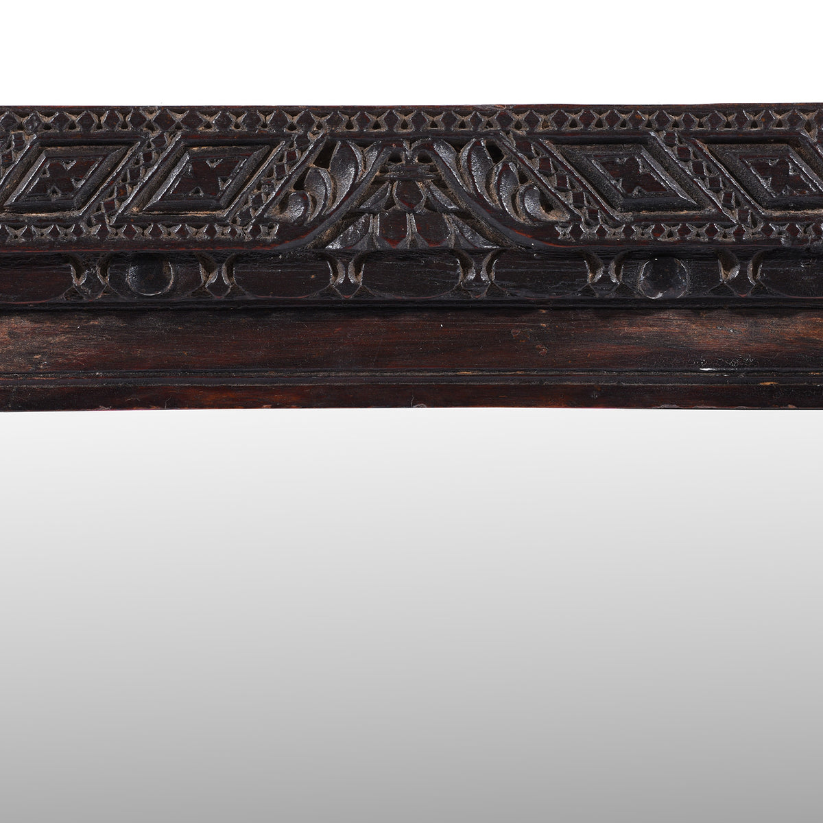 Carving Detail From Antique Indian Window Mirror From Nagaur | Indigo Antiques