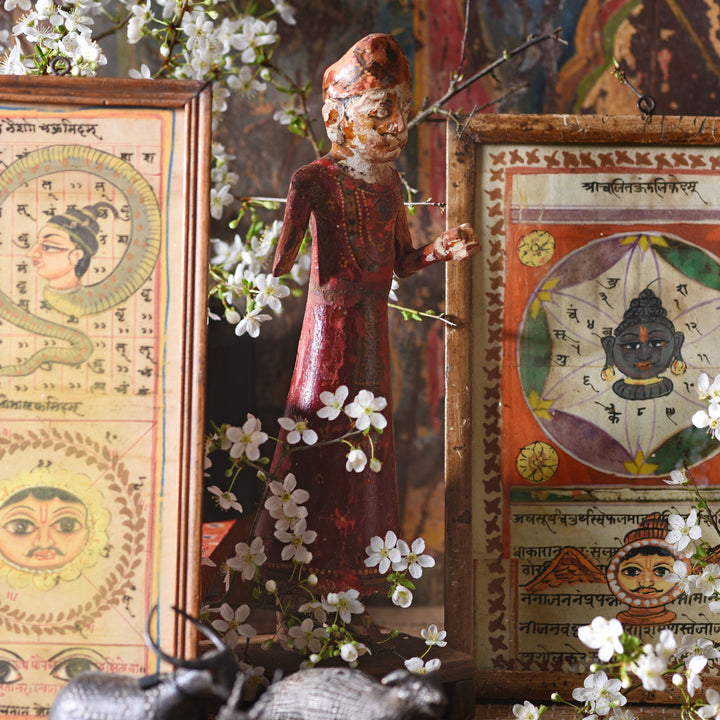 Painted Gangaur Figures - Ca 1940