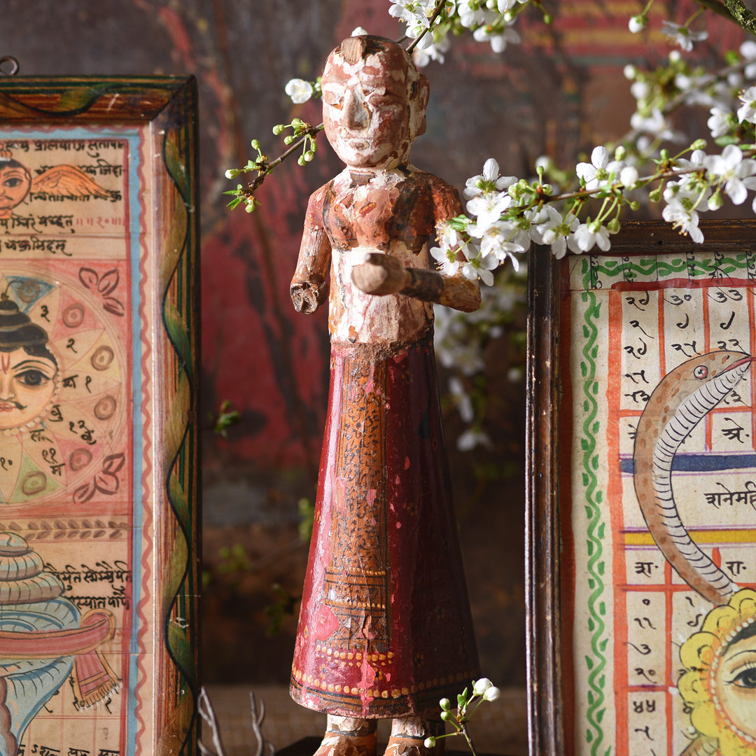 Painted Gangaur Figures - Ca 1940