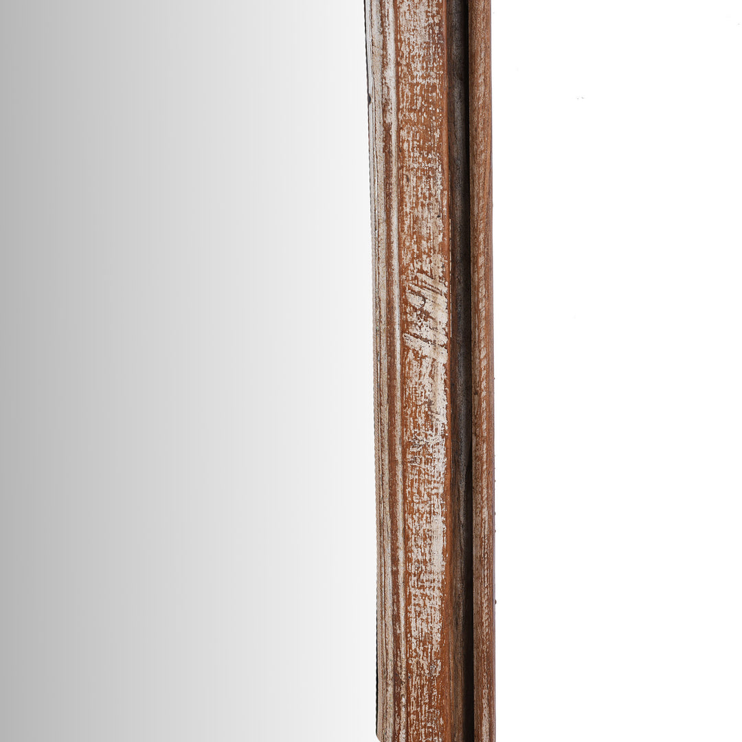Frame Detail From Indian Reclaimed Carved Teak Mirror | Indigo Antiques