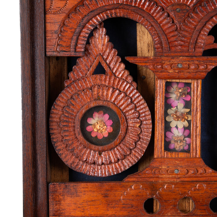 Detail From Antique Burmese Dowry Chest | Indigo Antiques