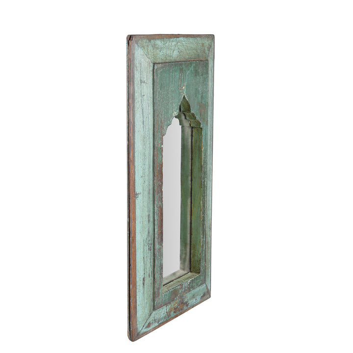 Mihrab Mirror Frame Made From Old Teak | Indigo Antiques