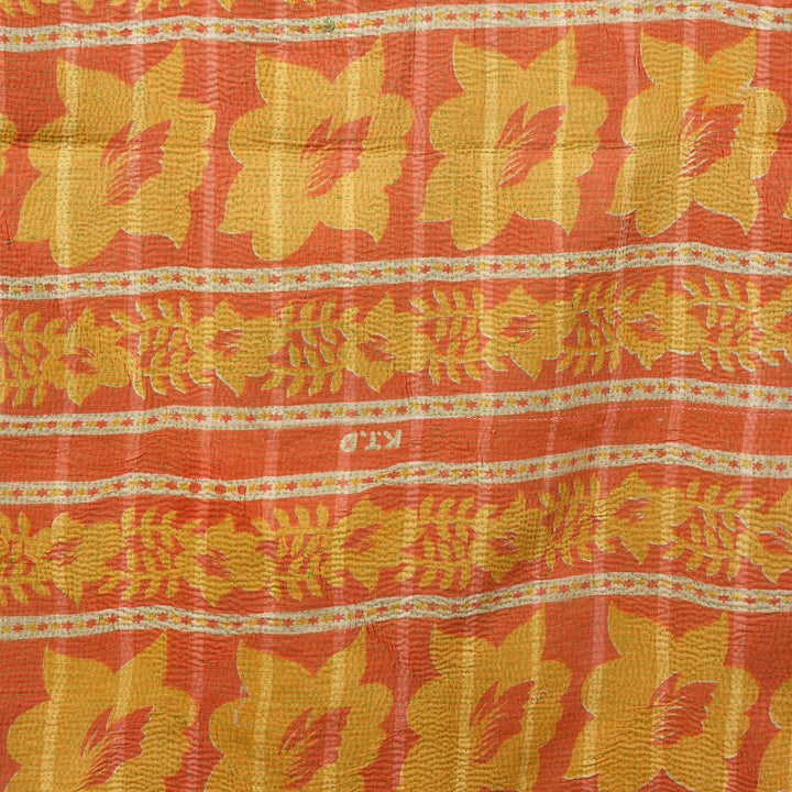 Vintage Double Sided Kantha Throw | Indigo Antiques
