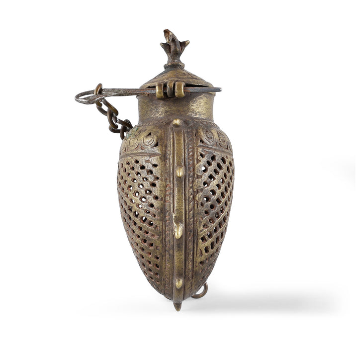 Dhokra Mango Coin Purse From Bengal - 19th Century