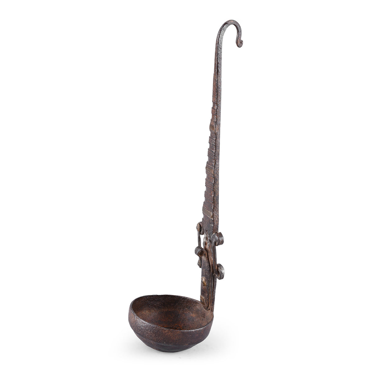 Antique Lamp Spoon (Cruzie) From Rajasthan | INDIGO ANTIQUES