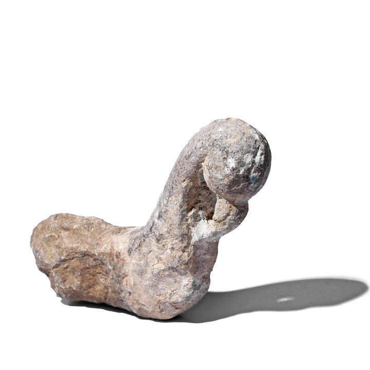 Option 3 Antique Indian Stone Peacock Turban Hanger | Indigo Antiques