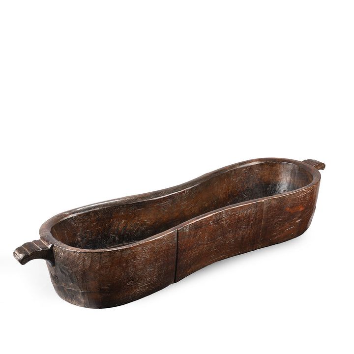 Antique Jackfruit Dough Mixing Bowl From Kerala | Indigo Antiques