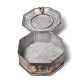 Indian Octagonal Brass Betel Nut Box - Circa 1920