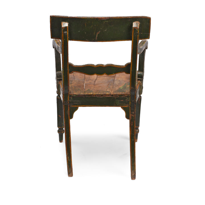 Chair With Original Painting From Bikaner | Indigo Antiques
