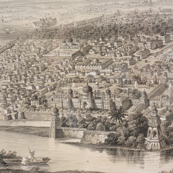 Framed Oriental Map Prints