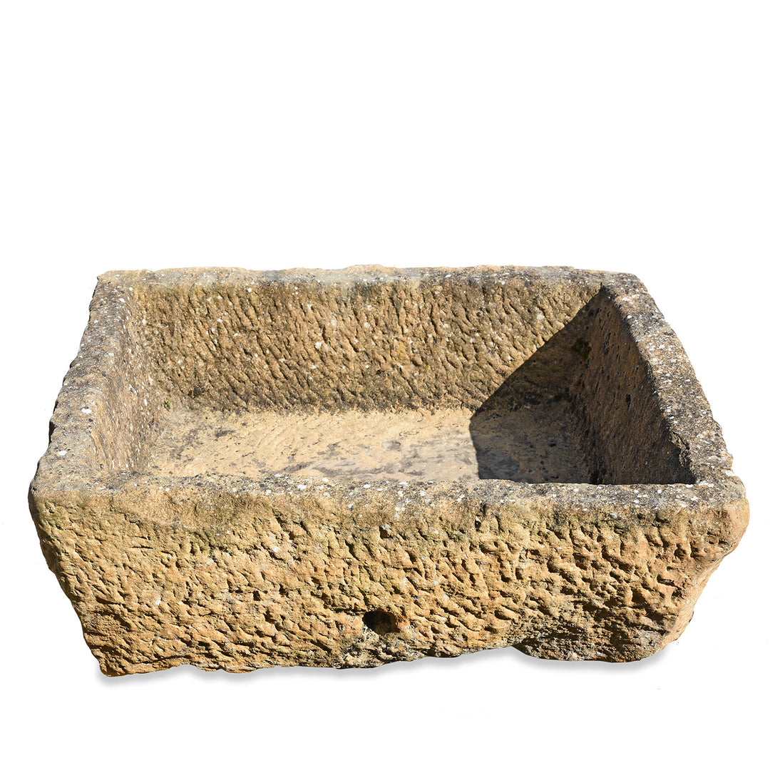 Carved Stone Water Trough - 19th Century