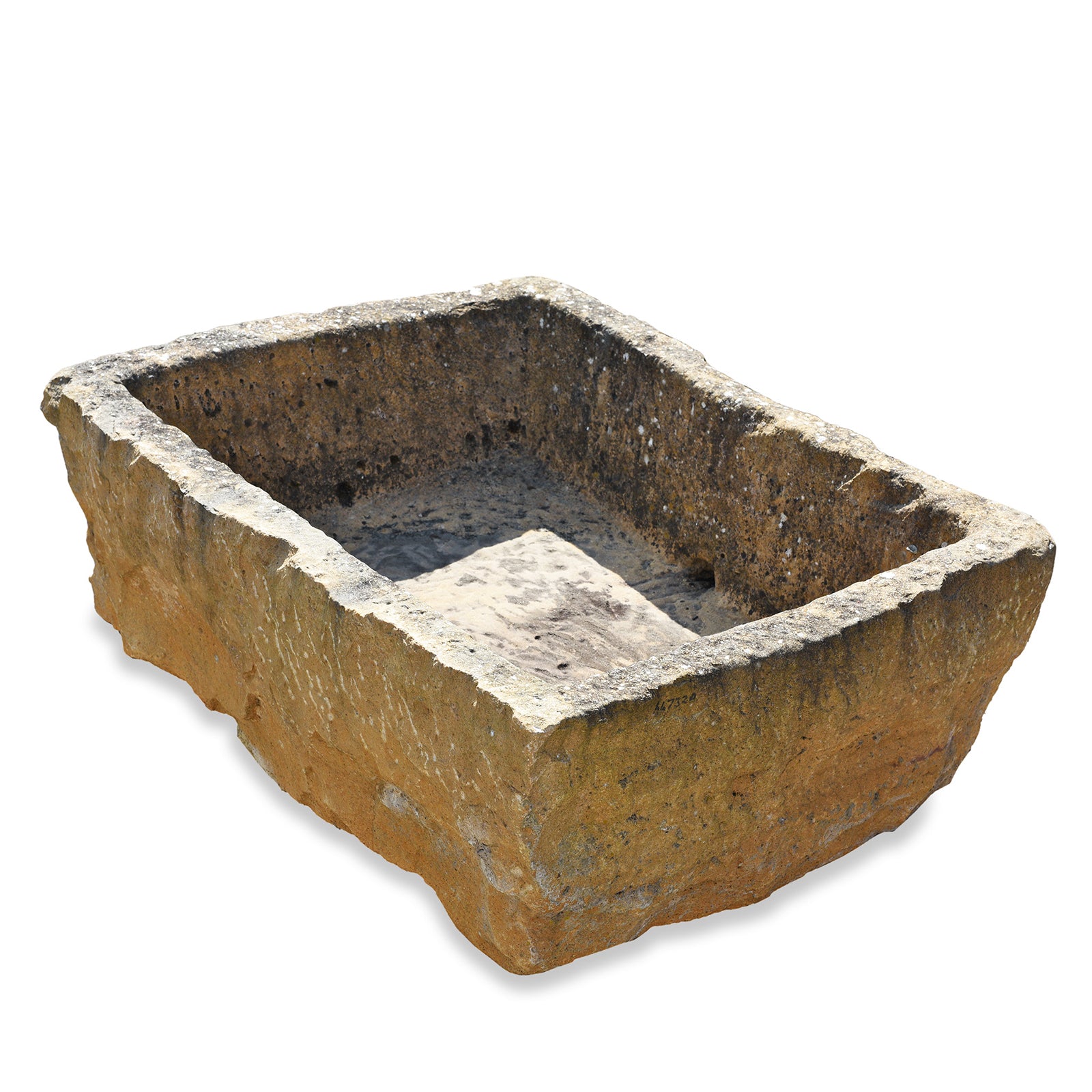 Carved Stone Water Trough - 19thC