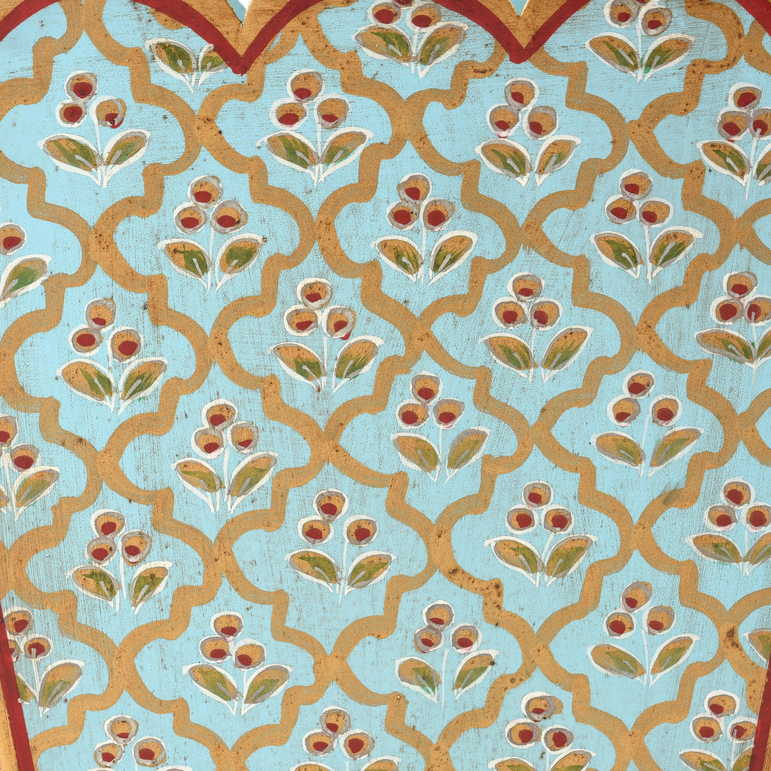 Blue Painted Toleware Planter / Waste Paper Bin | Indigo Antiques