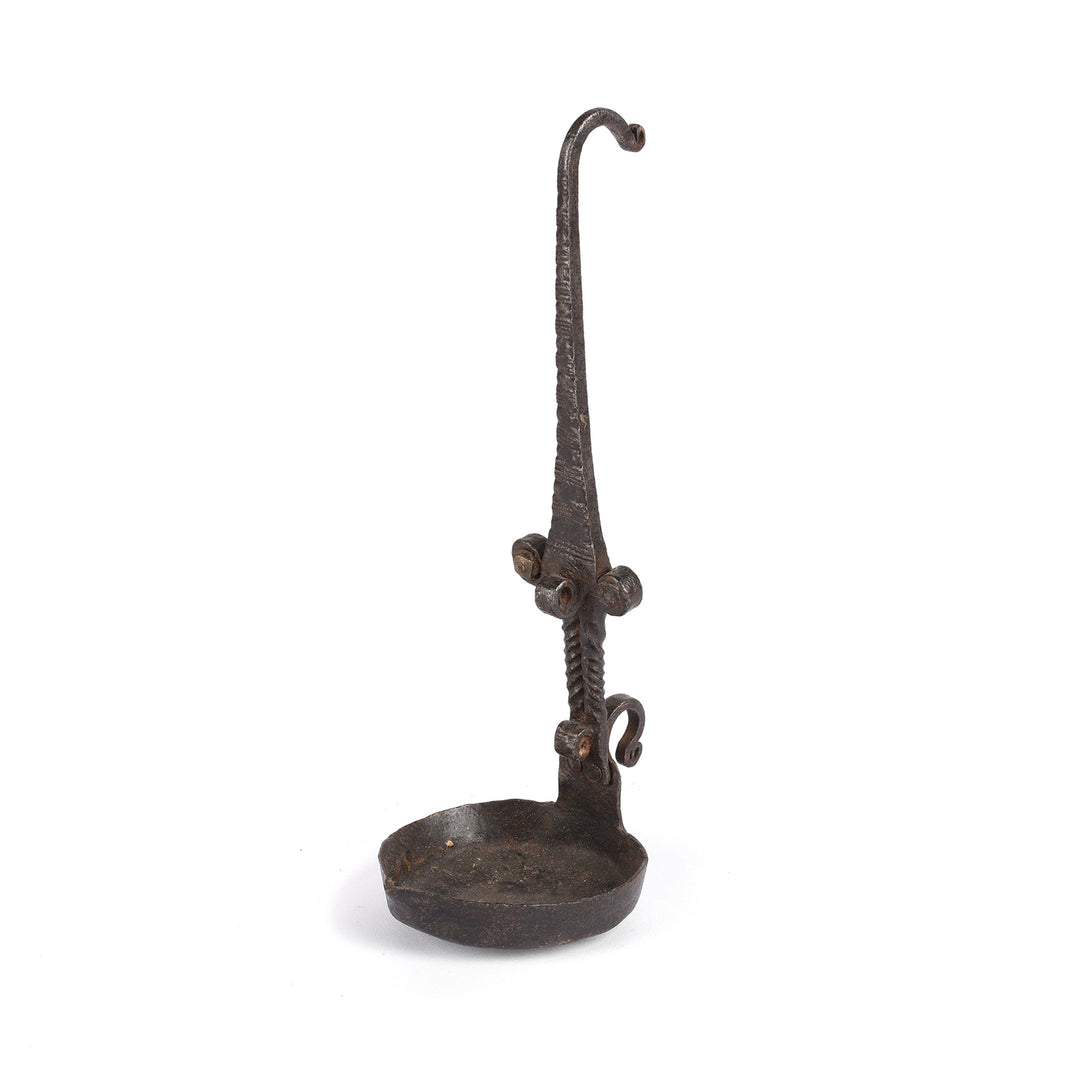 Antique Lamp Spoon (Cruzie) From Rajasthan | INDIGO ANTIQUES
