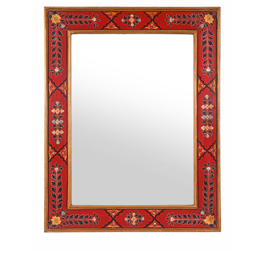 Oriental & Indian Mirrors | Carved & Painted Mirrors | INDIGO ANTIQUES ...