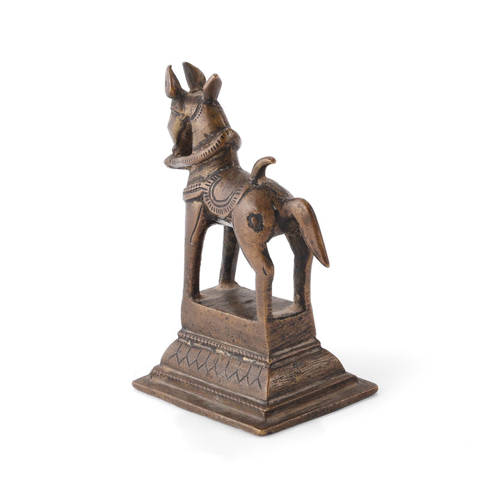 Early 19thC Bronze Horse from The Deccan | Indigo Antiques
