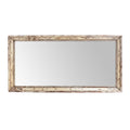 Rustic Cream Painted Indian Mirror (92 x 182 cms)